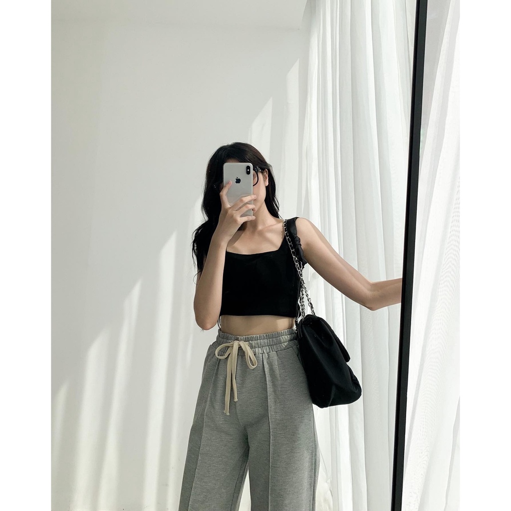 Áo hai dây bản to kèm mút ngực A1977 SUSTORE