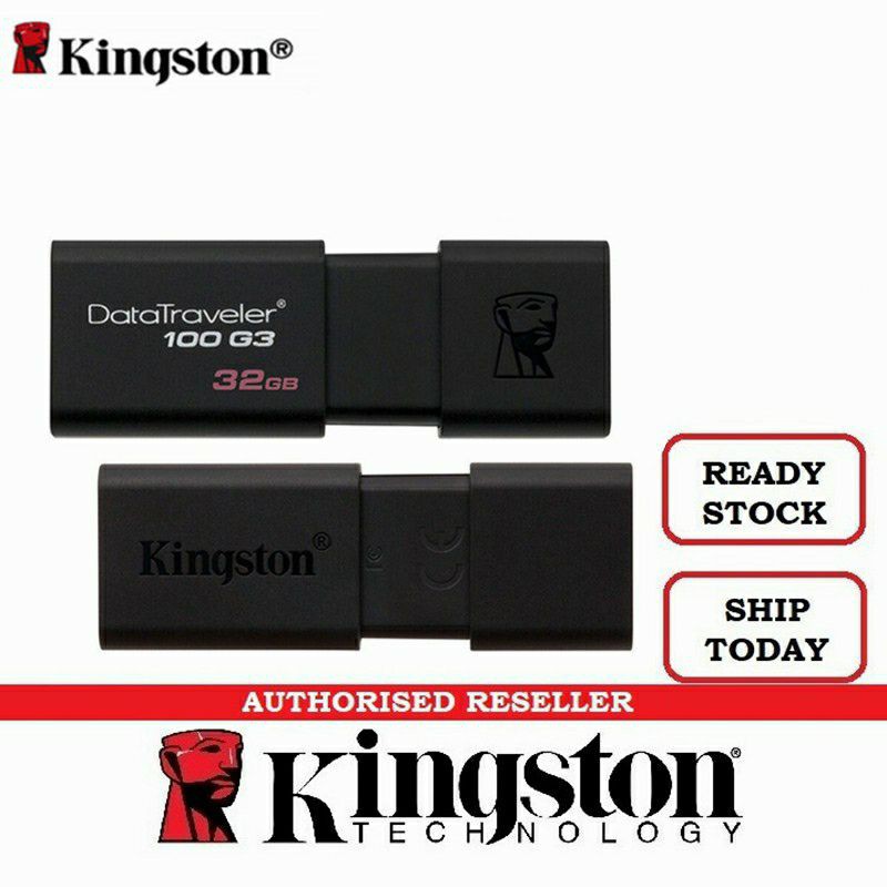 USB Kingston DT100G3 32GB / 64GB / 128GB - Hàng Chính Hãng