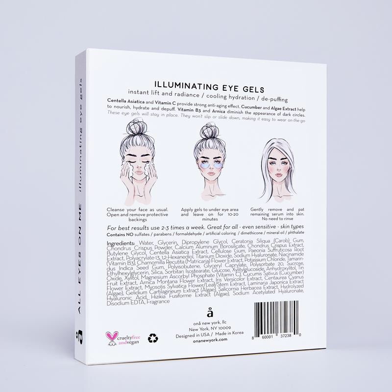 Mặt nạ mắt Onå New York - Illuminating Eye Gels