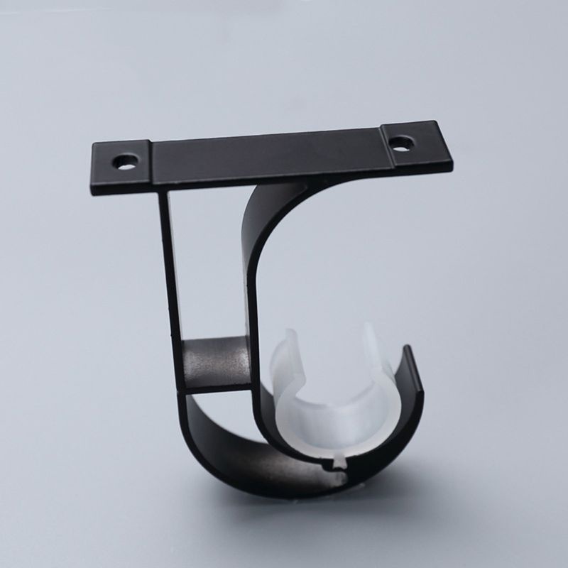 Bộ 4 Giá Đỡ Thanh Rèm Cửa Đơn Bằng Kim Loại Siêu Bền Tiện Dụng