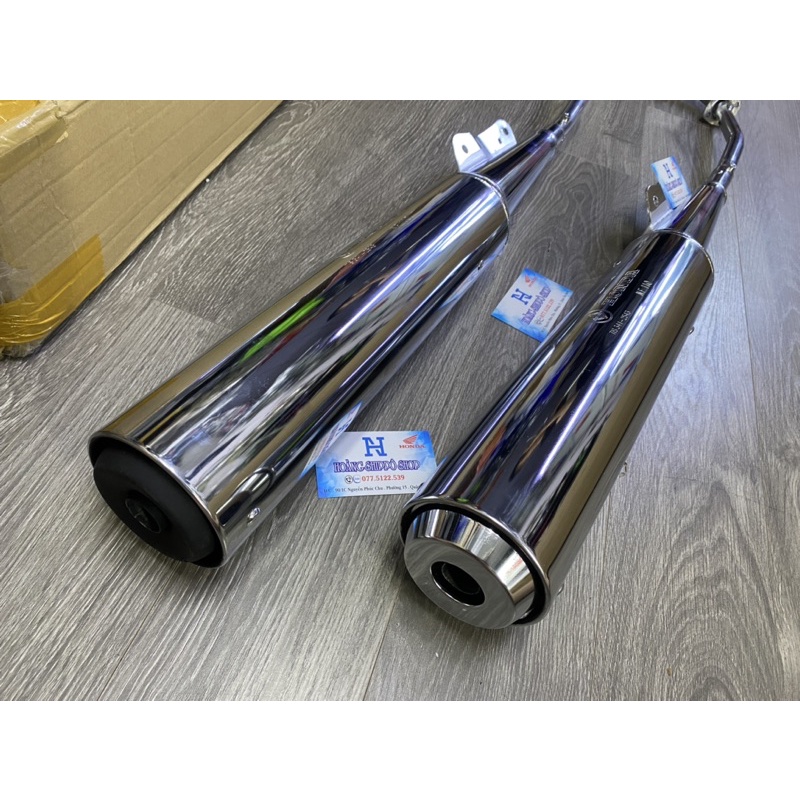 Pô wave 110 đít đen / đít xi chính hãng thái