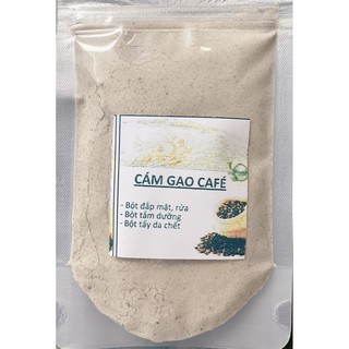 Cám gạo cafe dưỡng da - Tẩy tế bào chết gói 100g