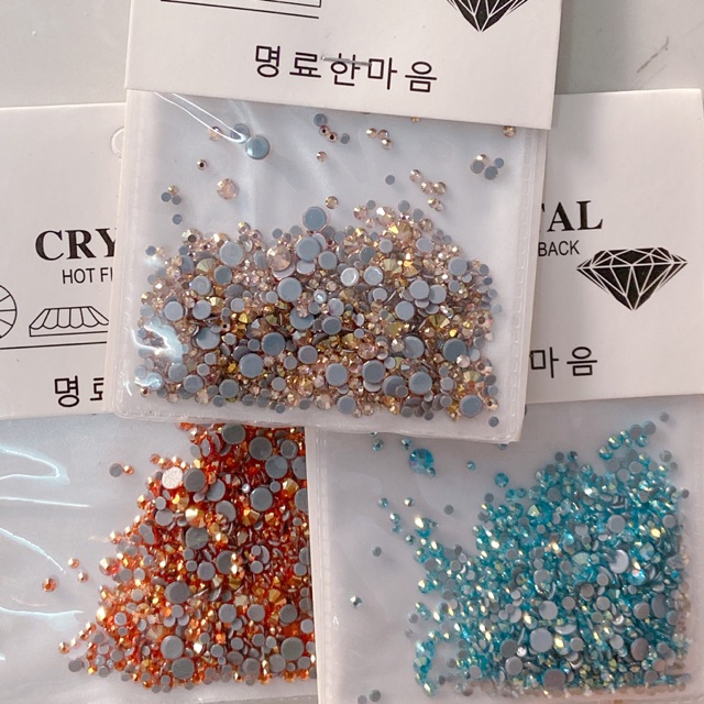 Đá nail túi mix sz ( màu đặc biệt )