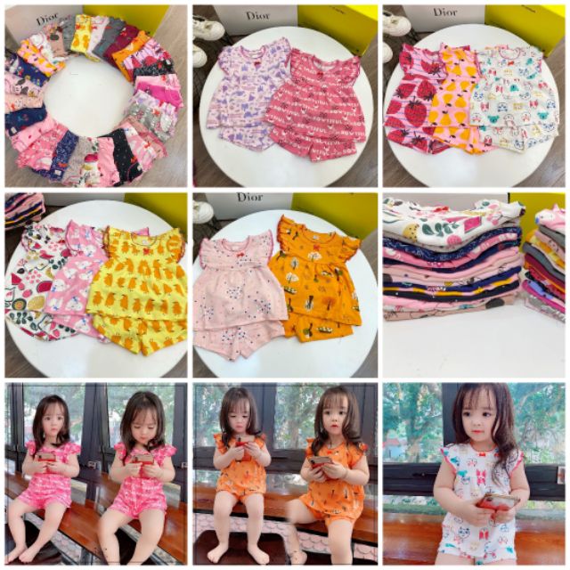 Set bèo bé gái siêu xinh