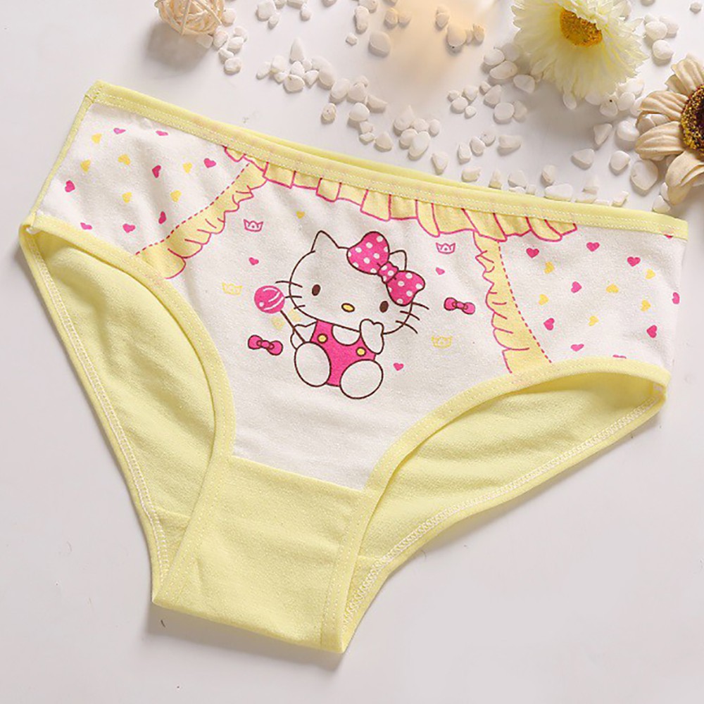 Quần Lót Cotton Hello Kitty Cho Bé Gái (2-12 Tuổi)