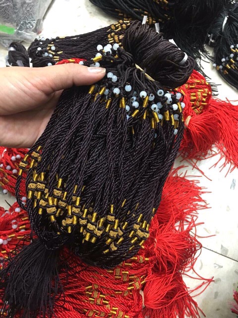 Vòng cổ dây dù Handmade dùng để đeo mặt dây chuyền phong thuỷ may mắn tài lộc