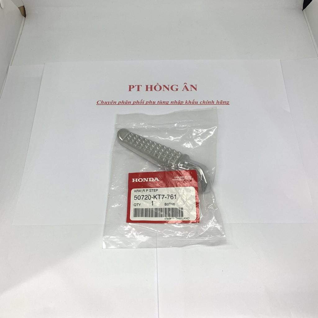 Cục nhôm gác chân  sau Winner, Sonic, Supra, CBR nhập khẩu chính hãng Honda Thailand - PT HỒNG ÂN