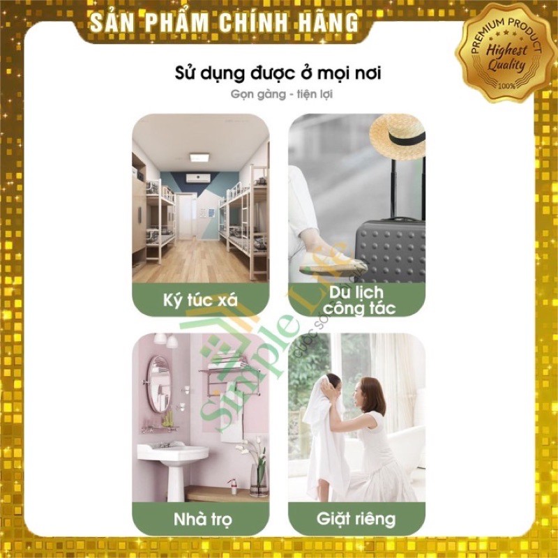 Máy giặt mini yangzi chuyên giặt quần áo lót, tất, quần áo trẻ em [Free Ship]