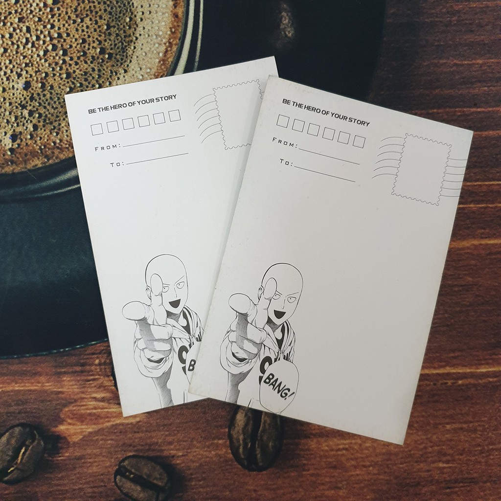 Postcard truyện tranh One-punch Man