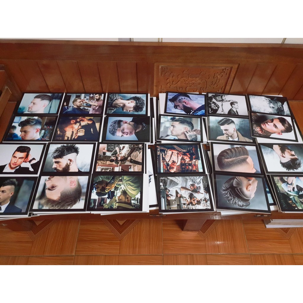 TRANH SALON TÓC NAM BARBER SHOP DÁN TƯỜNG TRANG TRÍ QUÁN TÓC SIÊU ĐẸP TN01-FL2 ÁNH DƯƠNG | BigBuy360 - bigbuy360.vn