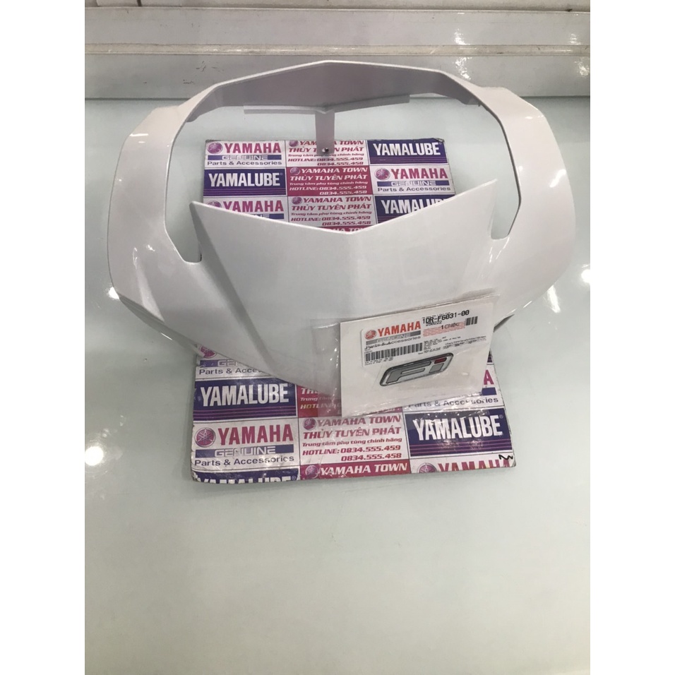 Mão ốp đầu trắng Yamaha Exciter 150 đời 2015-2018 zin chính hãng 100%
