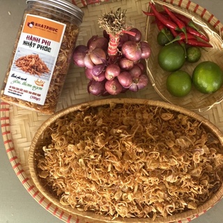 Hành phi sạch NHẬT PHÚC - Thơm, giòn, nguyên chất 100% (100g)
