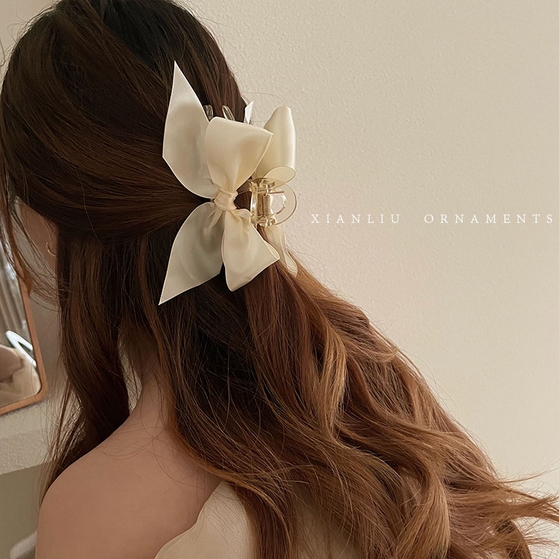 1 Kẹp Tóc Nơ Hàn Quốc Cho Bé Gái