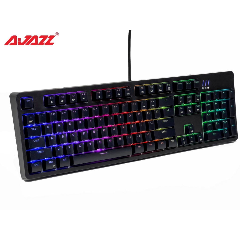 Bàn Phím Cơ Ajazz DKM150 RGB Gaming Chính Hãng