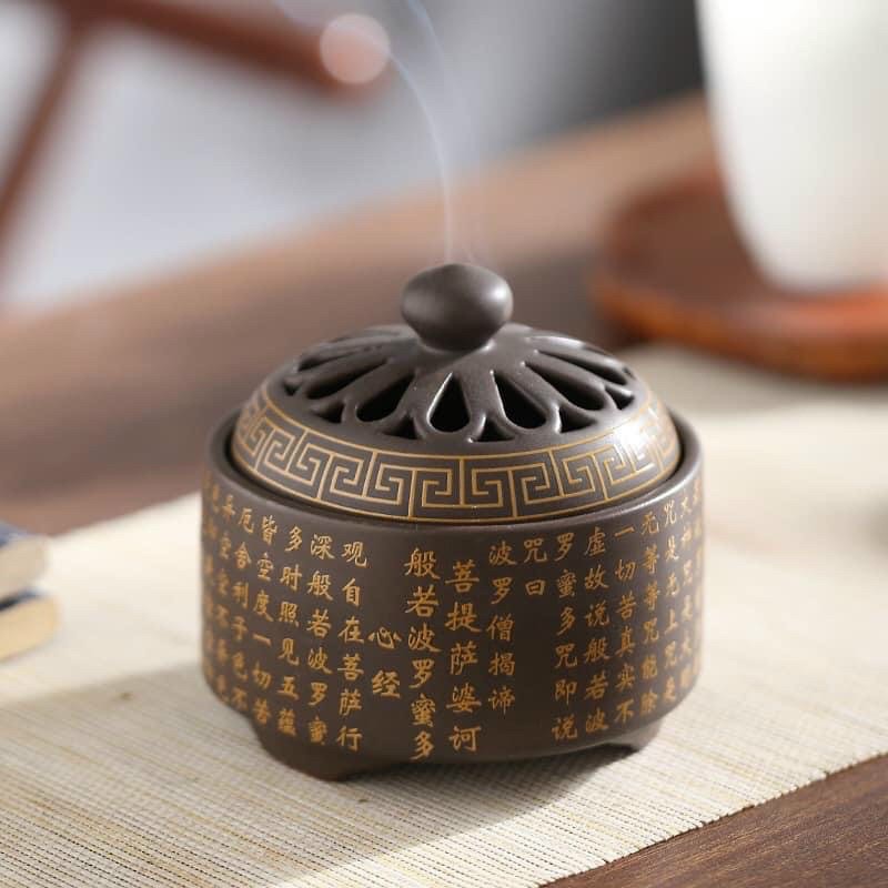 Lư Gốm Xông Trầm-Lư Hương Gốm Cao Cấp