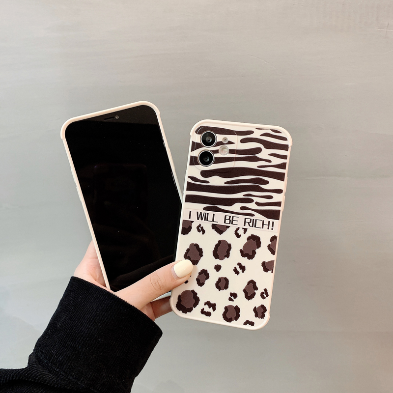 Ốp Lưng Họa Tiết Da Báo Thời Trang Cho Iphone 12 Pro Max 11 X Xs Xr 8 7 Plus Se 2020 | BigBuy360 - bigbuy360.vn