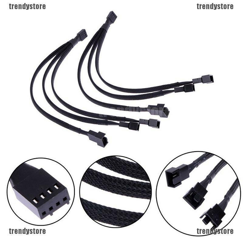 Thiet cáp chia 1 ra 3 4-pin pwm cho quạt