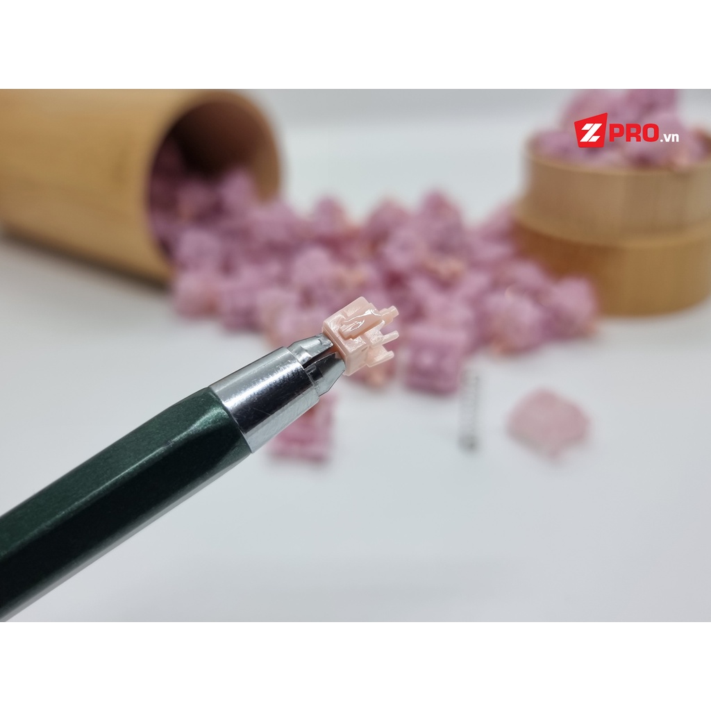 Switch Gateron Pure Berry Cho Bàn Phím Cơ