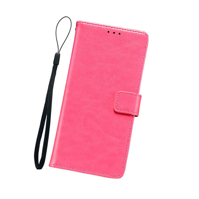 Bao da điện thoại có dây đeo cứng kiểu ví đựng thẻ cho Samsung S8 Plus
