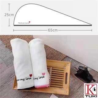Khăn quấn đầu lau khô tóc siêu thấm hút