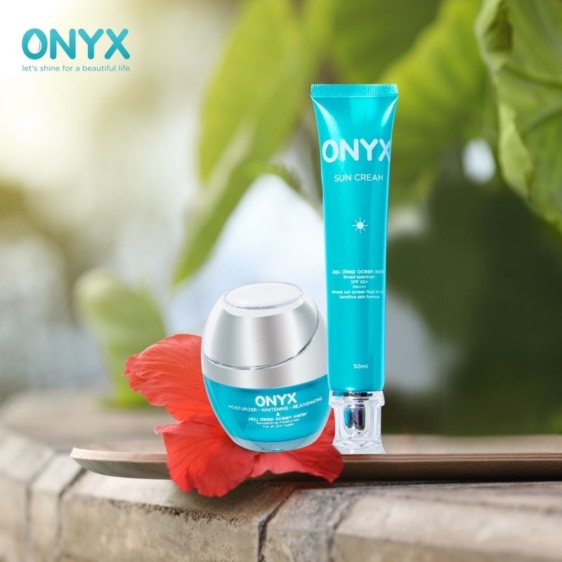 Bộ đôi kem dưỡng ẩm và kem chống nắng SPF 50+PA+++ ONYX Bảo Thy ( hàng chính hãng)