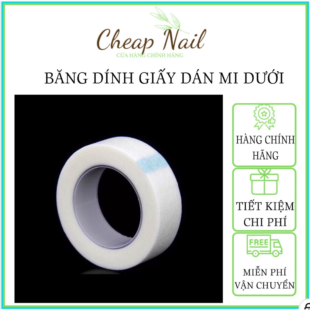 Băng dính lụa dán mi, băng keo dán mi dưới