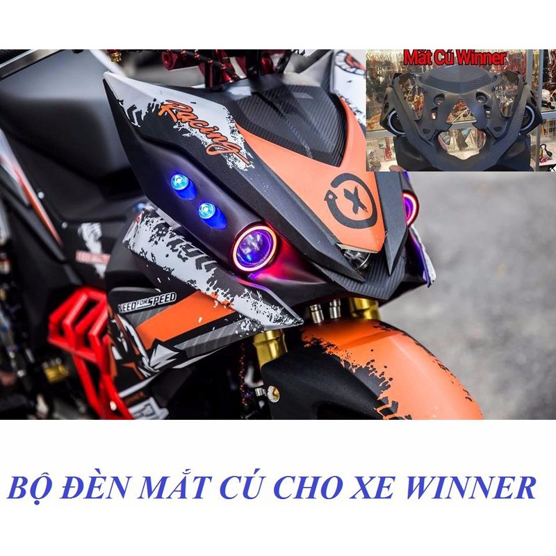 BỘ ĐÈN LED MẮT CÚ CHO XE WINNER