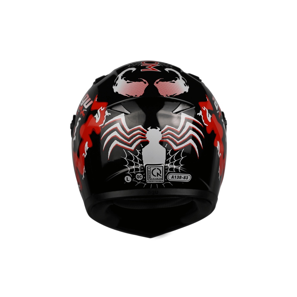 Mũ bảo hiểm fullface tem VENOM chính hãng tặng kèm túi đựng nón-BH12T