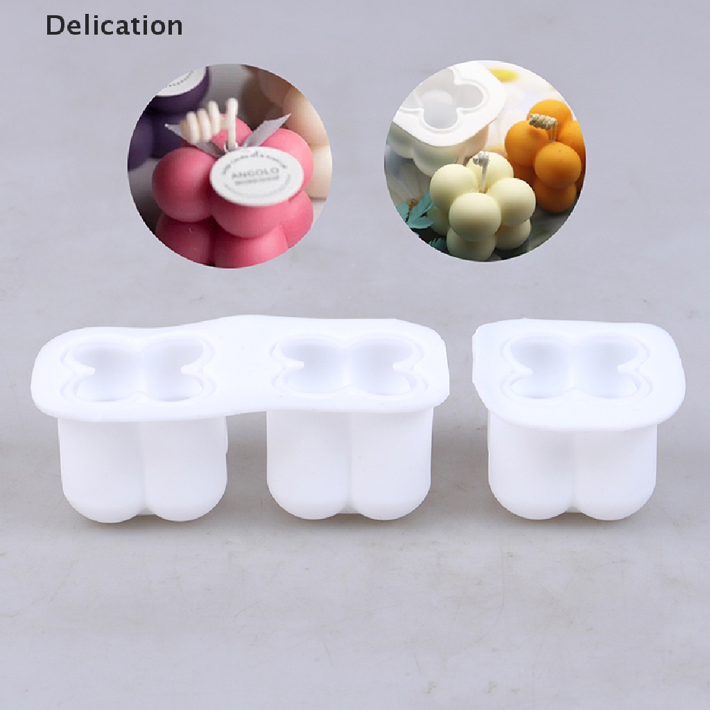 Khuôn Làm Nến Diy Bằng Silicone Chất Lượng Cao