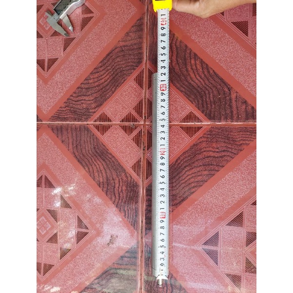 Rulo nhôm phi 30mm,dài 325mm,trục 8mm