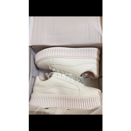 Giày Sneaker Da mềm đế bánh mì nữ | Ảnh thật cuối