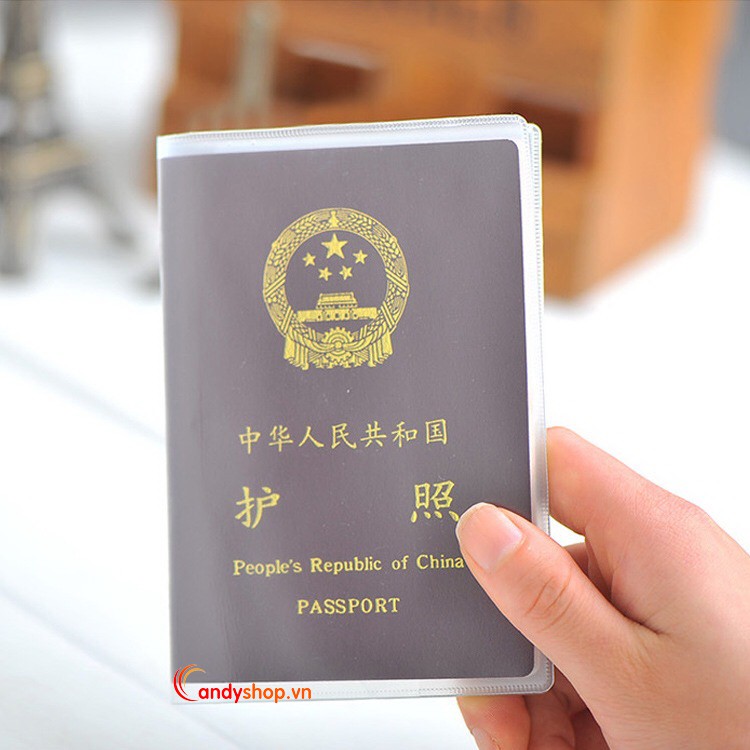 [HCM] Bao đựng hộ chiếu - passport trong suốt- pp40