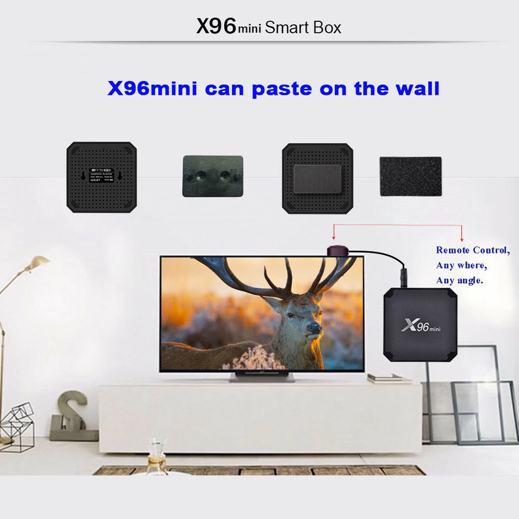 Tv Box X96 Mini Quad Core 2gb + 16gb Android 7.1