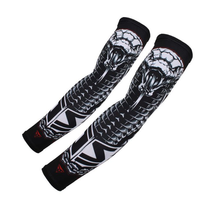 Bao tay chống nắng giả săm tattoo - Rẻ Vô Địch -siêu dày