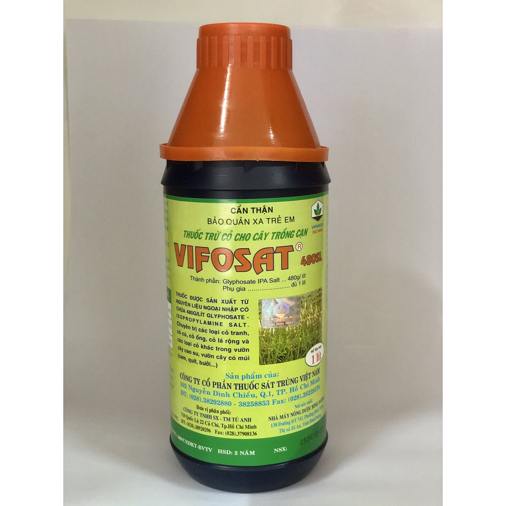 VIFOSAT 480SL 1lít - Trừ cỏ các loại