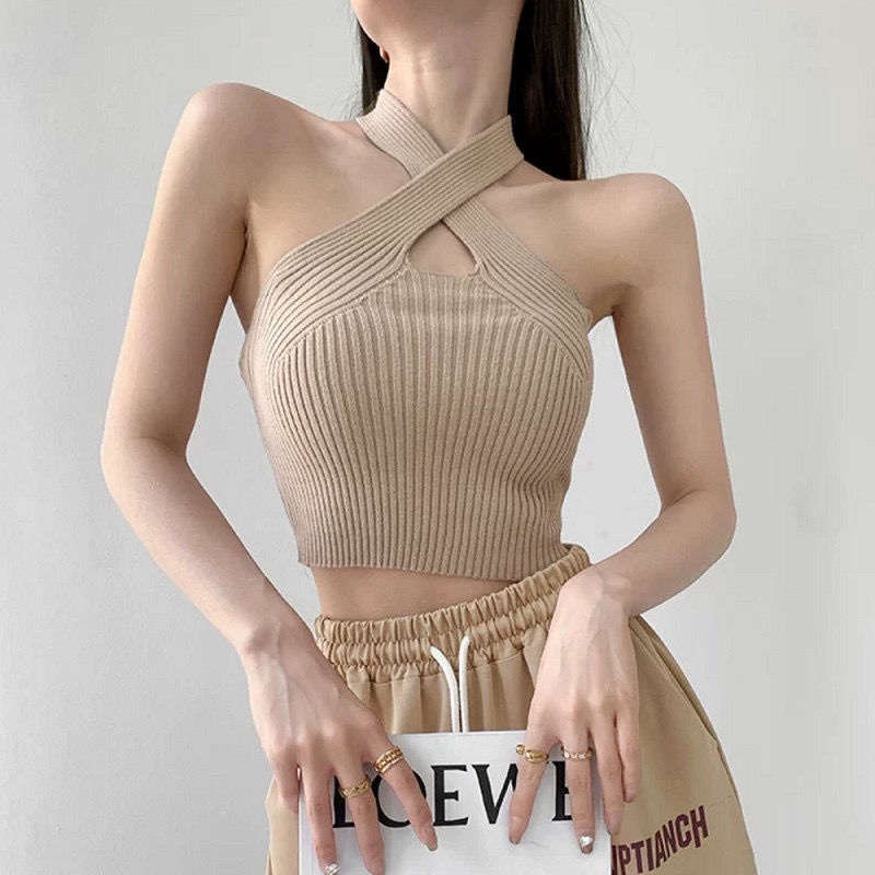 Áo Croptop Hai Dây Phong CáCh Âu Mỹ JL-MX-12
