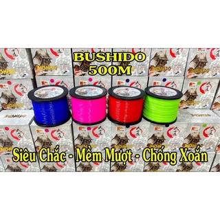 Cước câu cá nylon siêu dai bền bushido - chuyên kéo tra bò - đồ câu ngọc hải