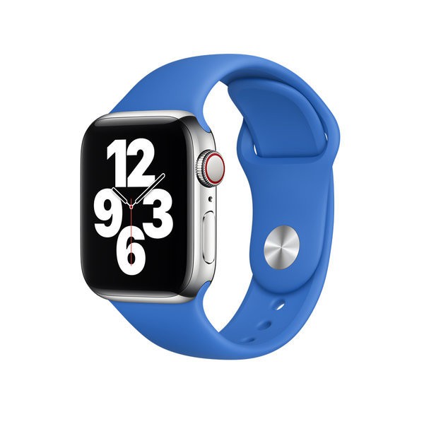 [Mã ELAP500K giảm 8% đơn 500K] Dây Apple Watch 40mm Capri Blue Sport Band – MJK23FE/A – Chính hãng