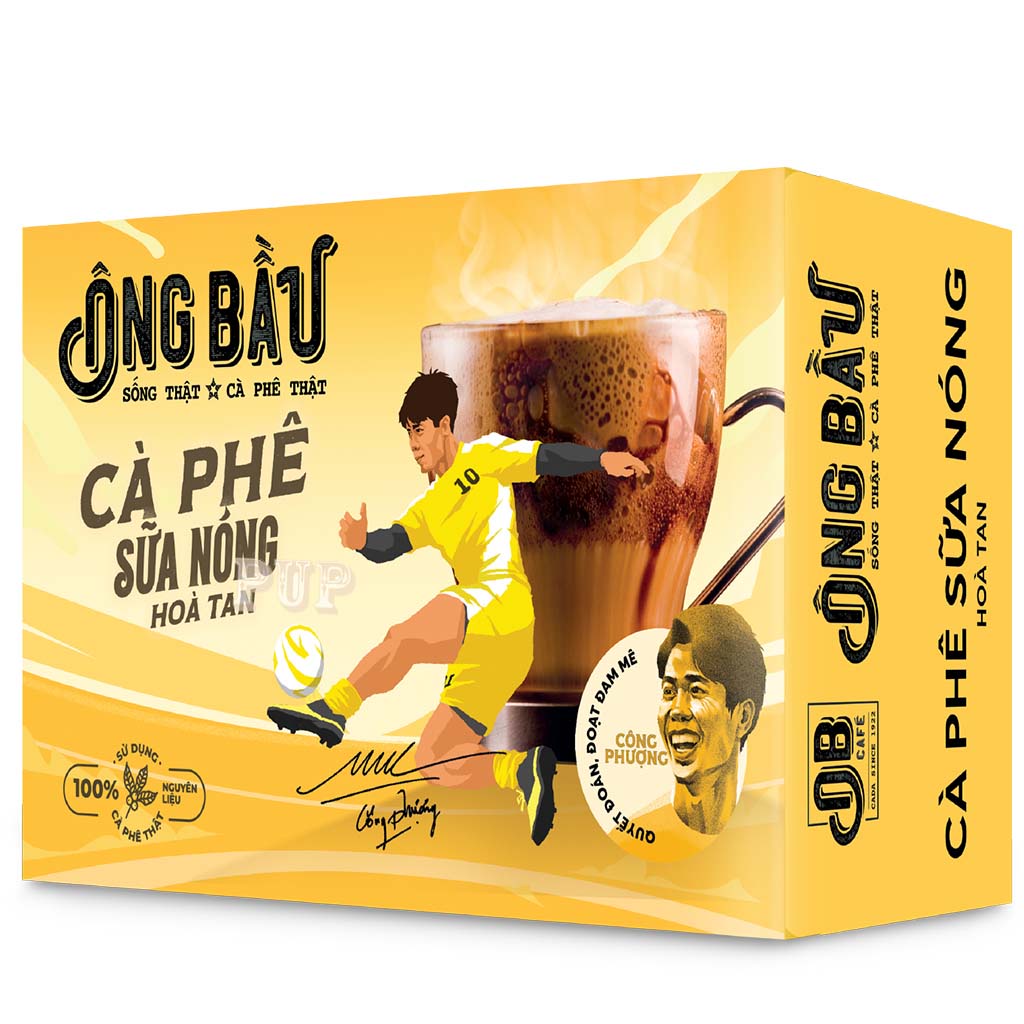 [Hộp 10 Gói 24g]Cà Phê Sữa Nóng Ông Bầu Hộp 10 Gói 24g, cà phê ob, ob cafe-TUH Store | BigBuy360 - bigbuy360.vn