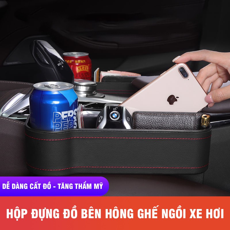 Bộ Hộp Đựng Đồ Bên Hông Ghế Ngồi Xe Hơi