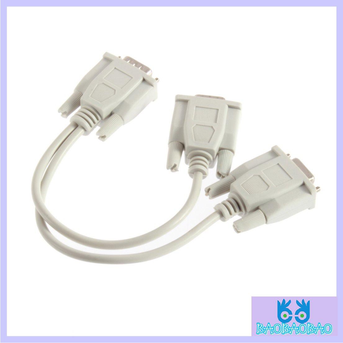 1 Dây Cáp Chia Cổng Vga Svga Thành 2 Cổng Màn Hình Lcd Tft Y | BigBuy360 - bigbuy360.vn