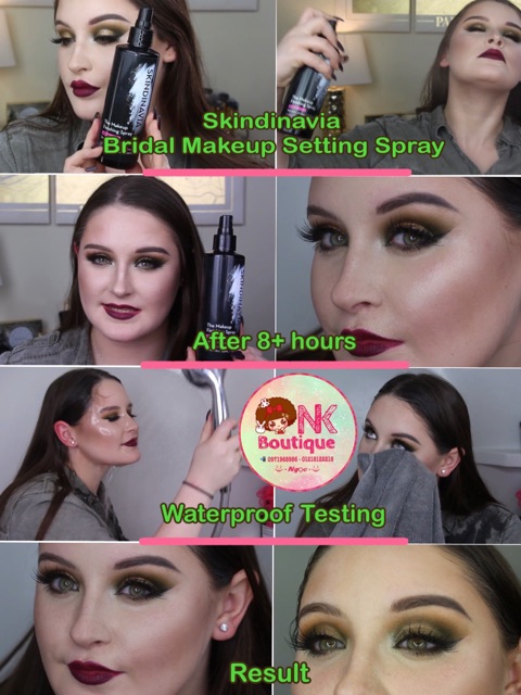 Xịt khoá lớp make up Skindinavia® The Makeup Finishing Spray-Bridal | BigBuy360 - bigbuy360.vn