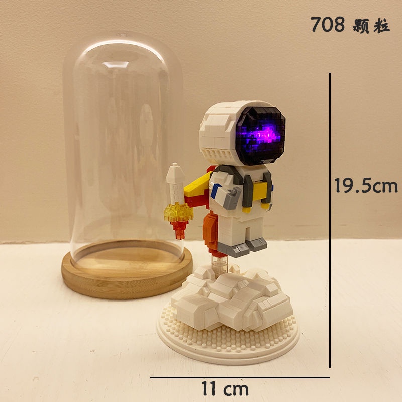 Mô hình Phi Hành Gia tự lắp ghép  - kèm ảnh thật chi tiết