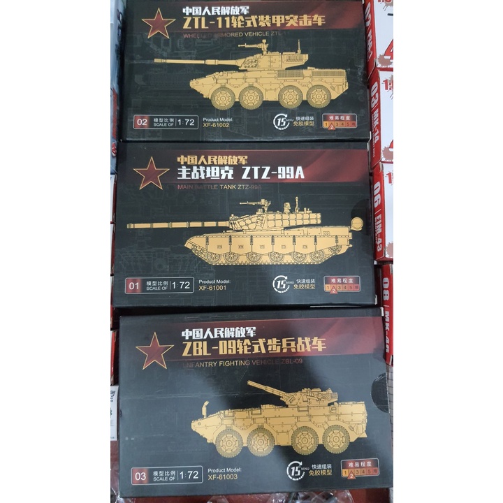 Mô hình tỉ lệ 1:72 Modern Vehicle (XF)