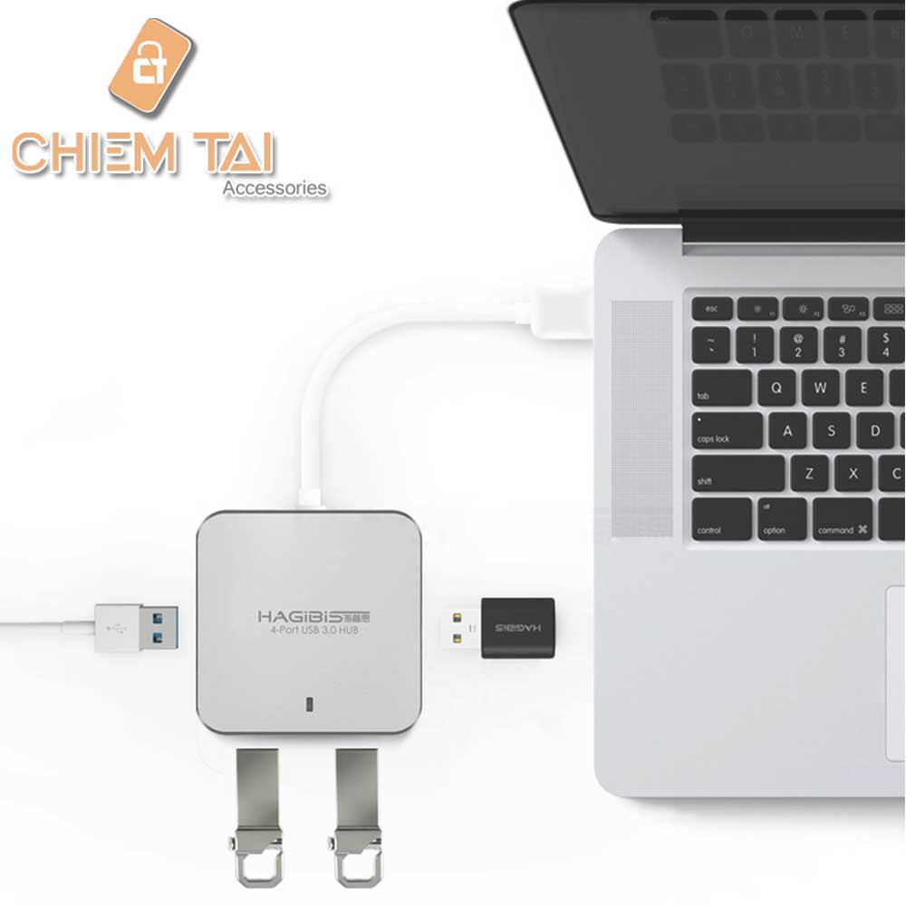 [Mã SKAMCLU9 giảm 10% đơn 100K] Hub mở rộng 4 cổng USB 3.0 Hagibis H41