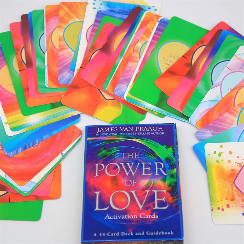 Bộ bài bói tarot The Power of Love Activation 44 thẻ thích hợp cho các trò chơi gia đình