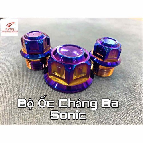 bộ ốc chản ba sonic - boocsonic