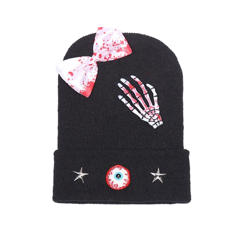 Mũ Giữ Ấm Màu Sắc Đáng Sợ Phù Hợp Cho Đạp Xe / Trượt Tuyết Dịp Halloween