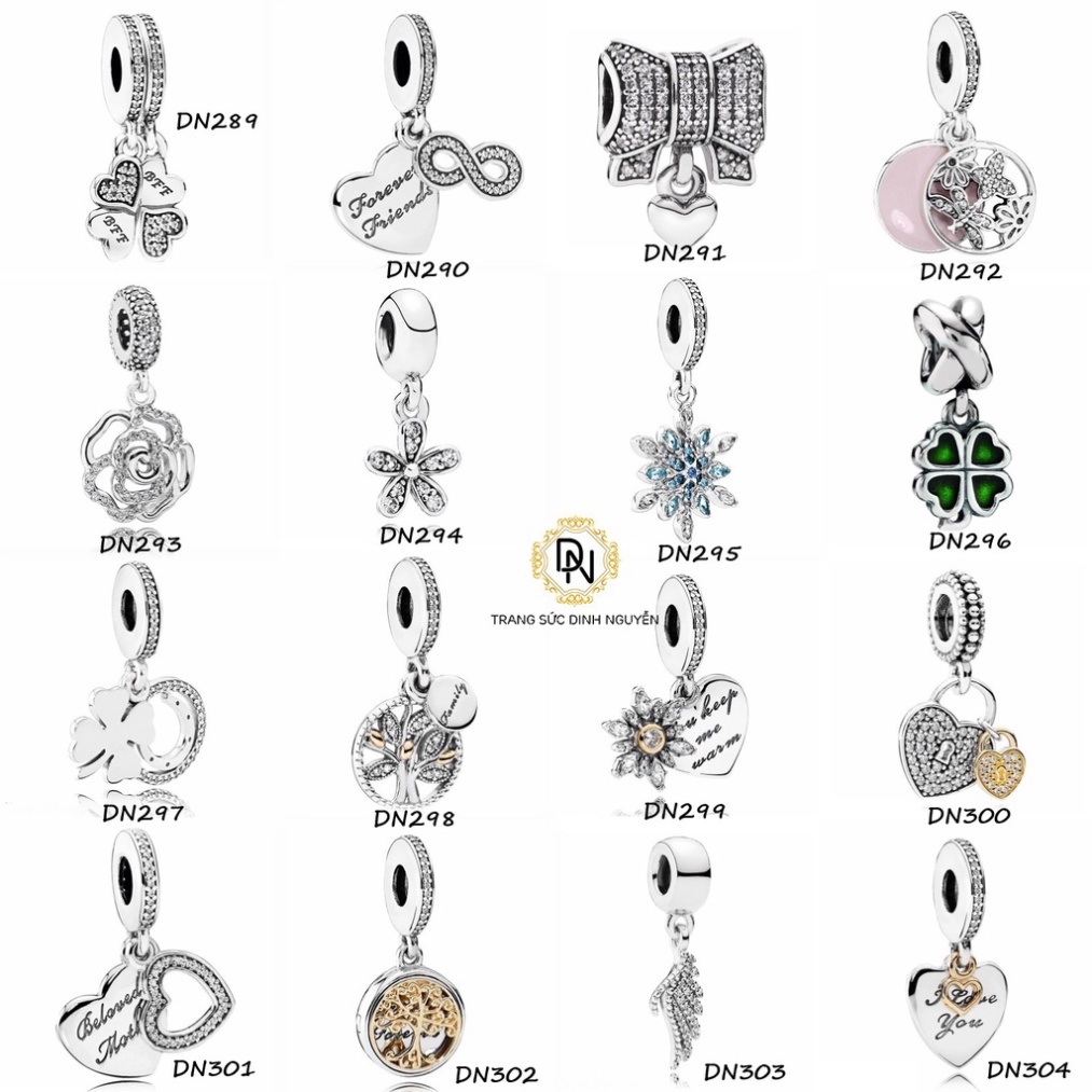 Charm bạc 925 ALE để mix vòng charm theo sở thích