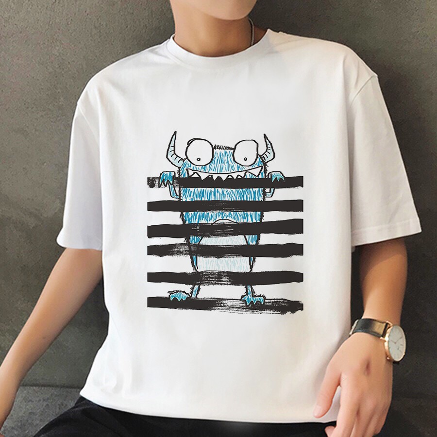 <SMLshop> Áo thun tay lỡ unisex Quỷ nhỏ | BigBuy360 - bigbuy360.vn